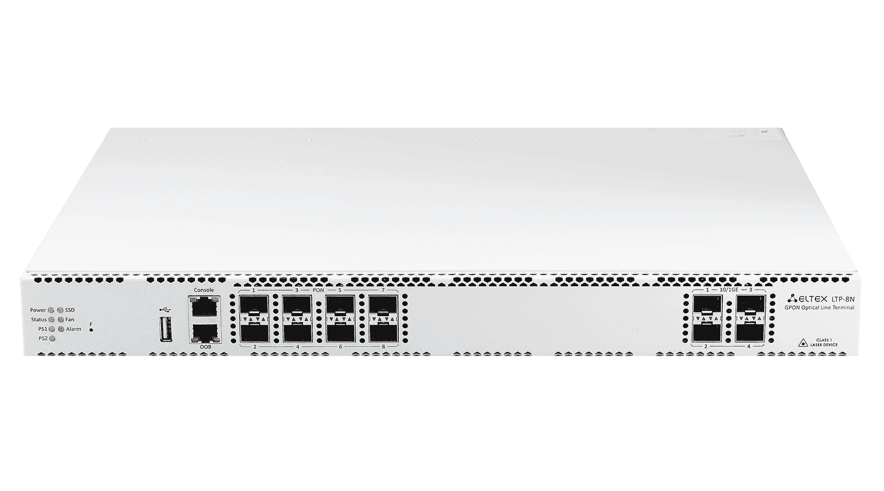 Станционное оборудование GPON OLT LTP-8N